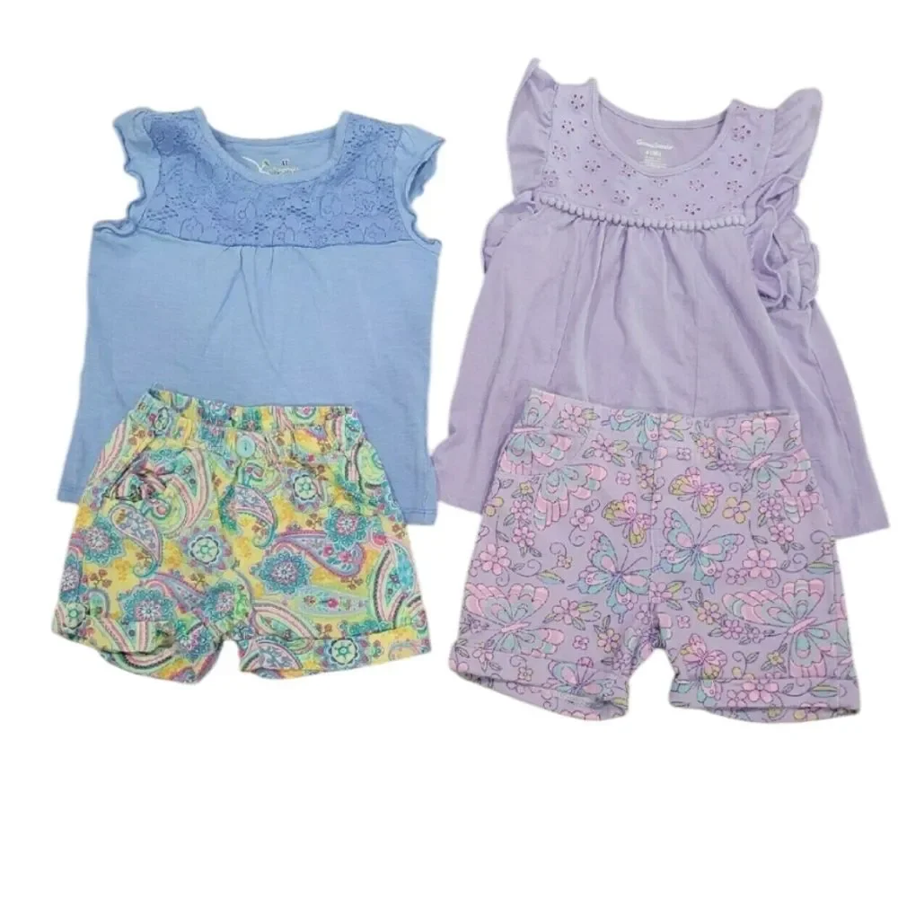 Bundle of girls shirt sets